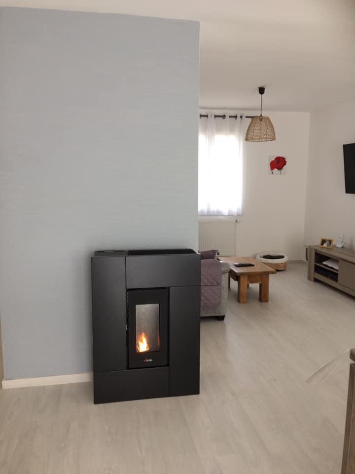 Installation de poêle bois Belfort