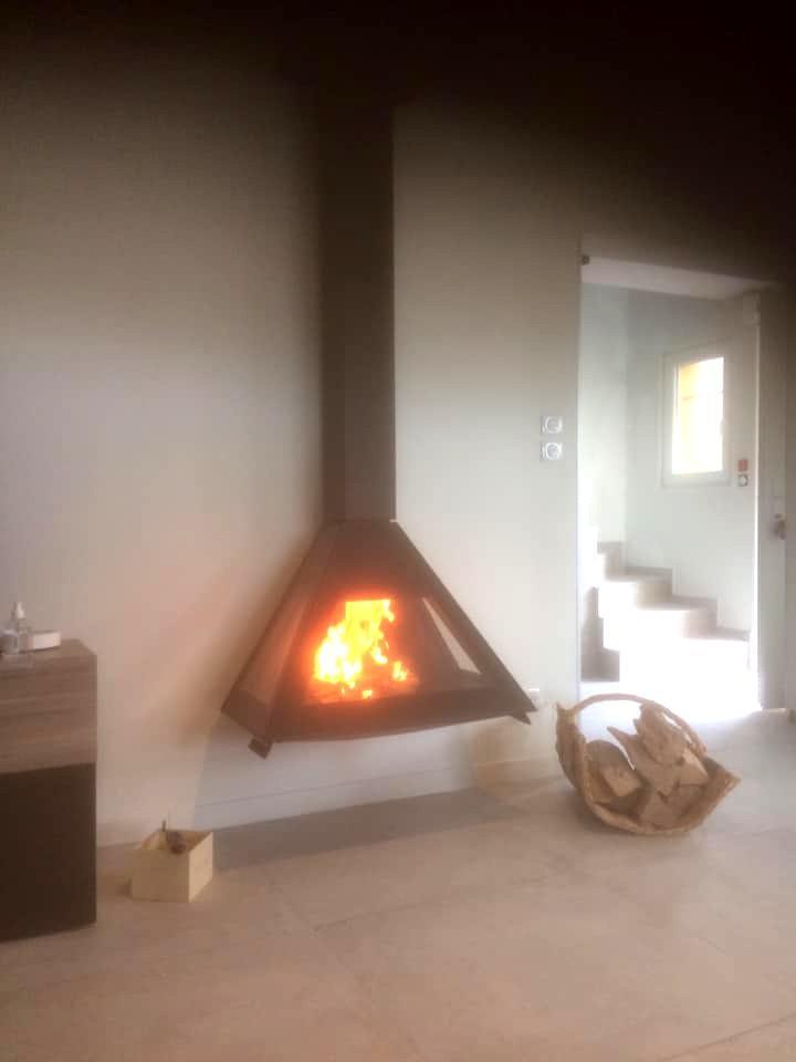 Cheminée design Belfort